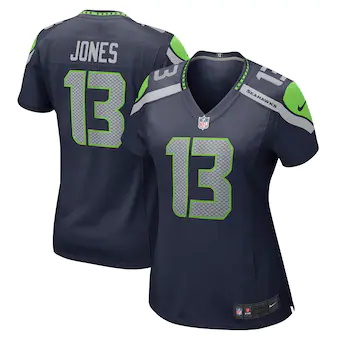 womens nike josh jones college navy seattle seahawks home g